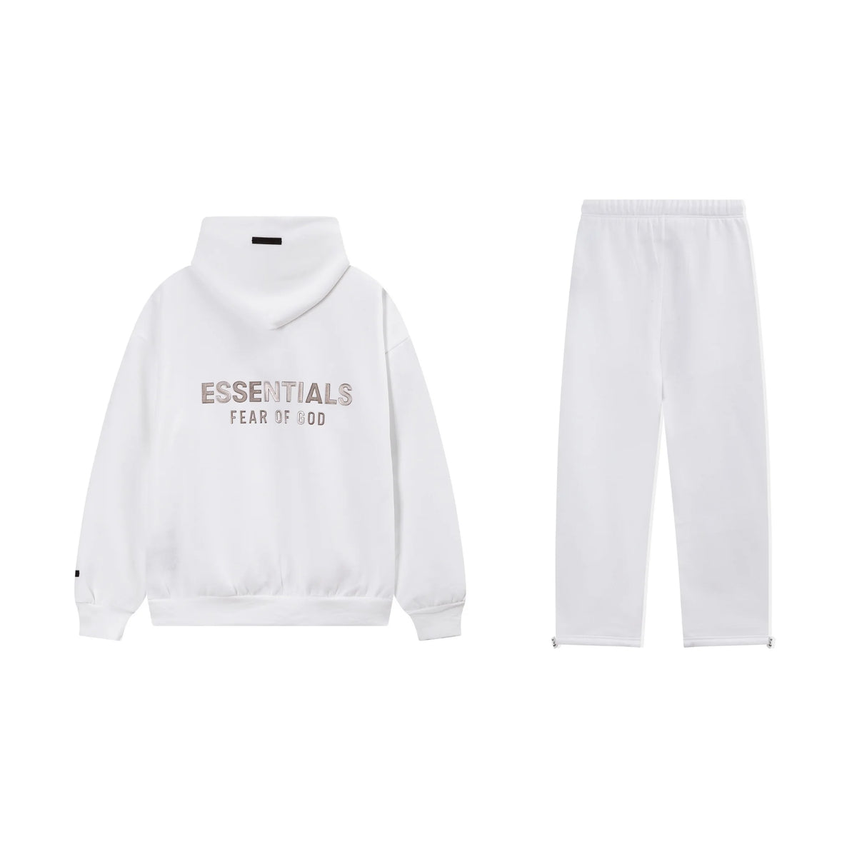 White Essentials Tracksuit Pullover