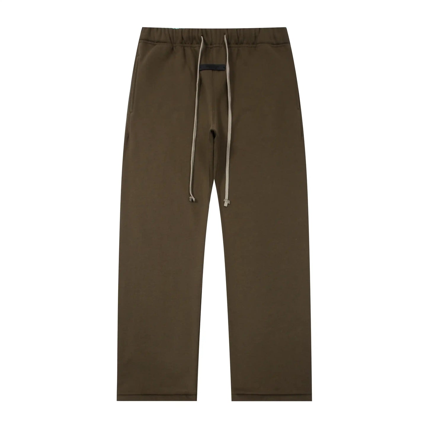 Design details of Essentials woodland comfy fleece tracksuit by Fear Of God