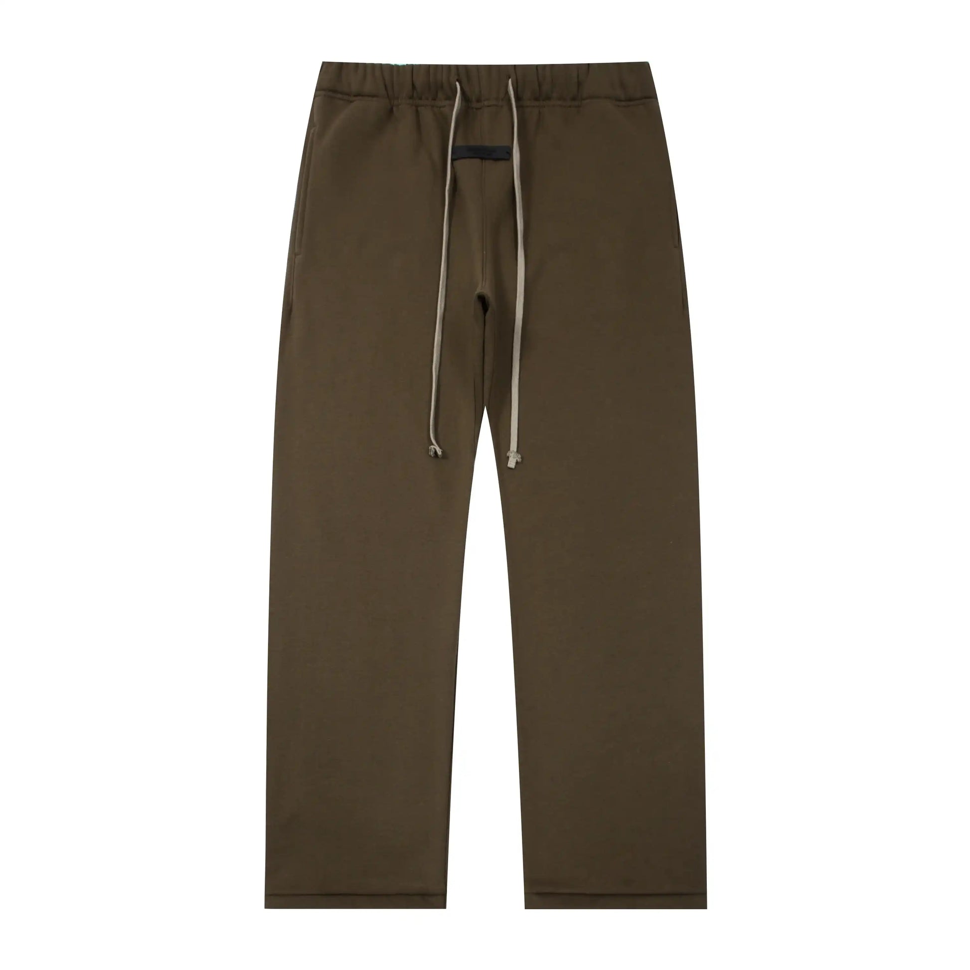 Design details of Essentials woodland comfy fleece tracksuit by Fear Of God