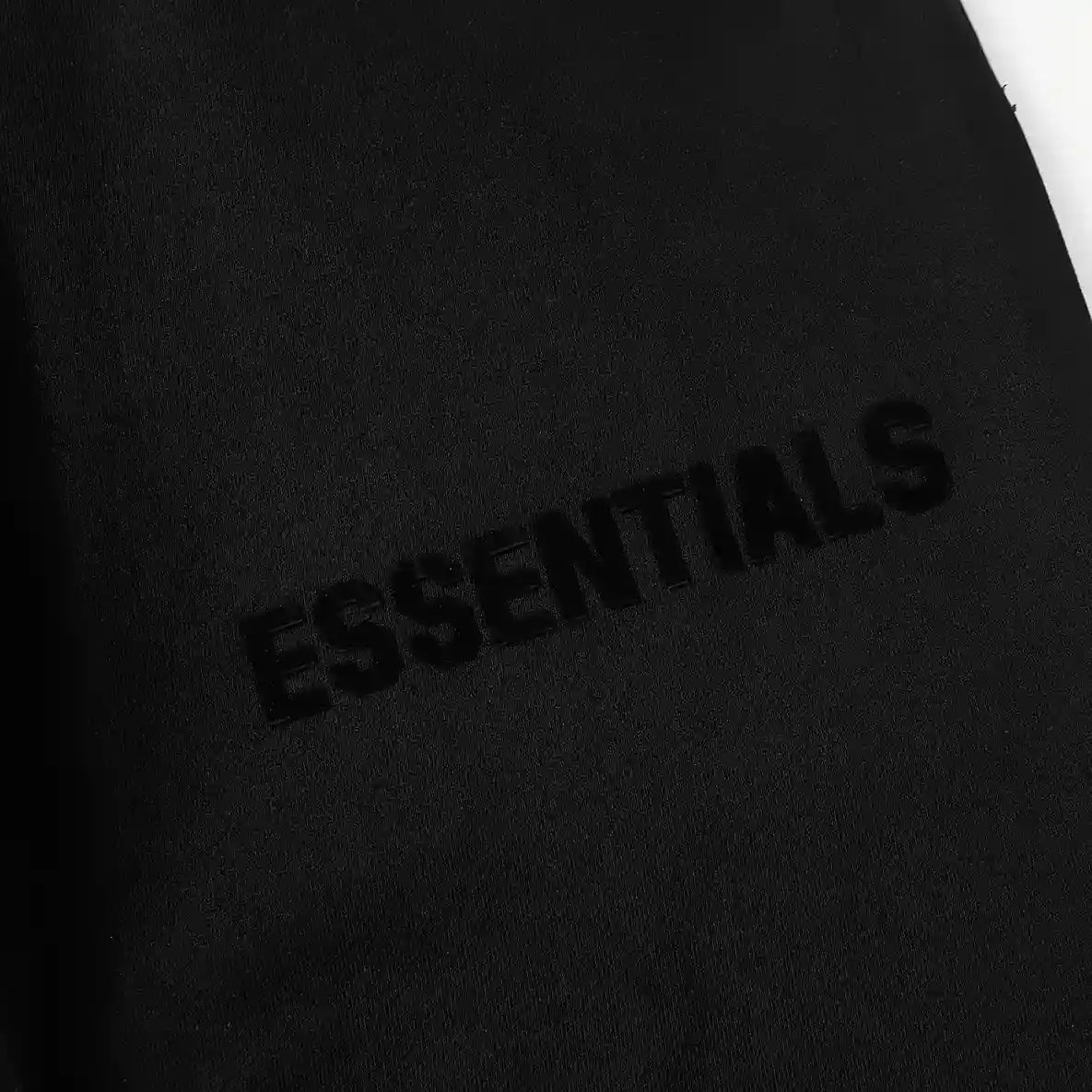 Essentials casual streetwear black sweatpants by Fear of God outfit