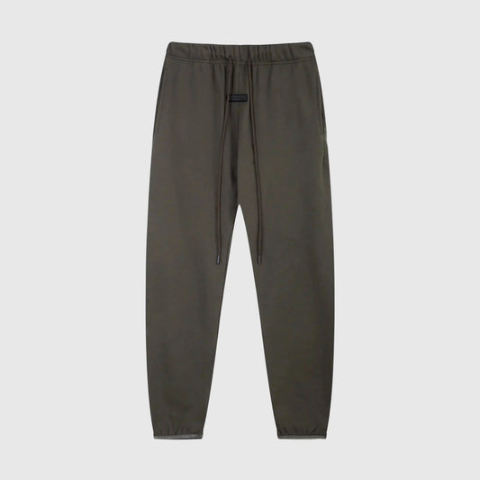 Premium fleece fabric detail on ink sweatpants by Fear of God
