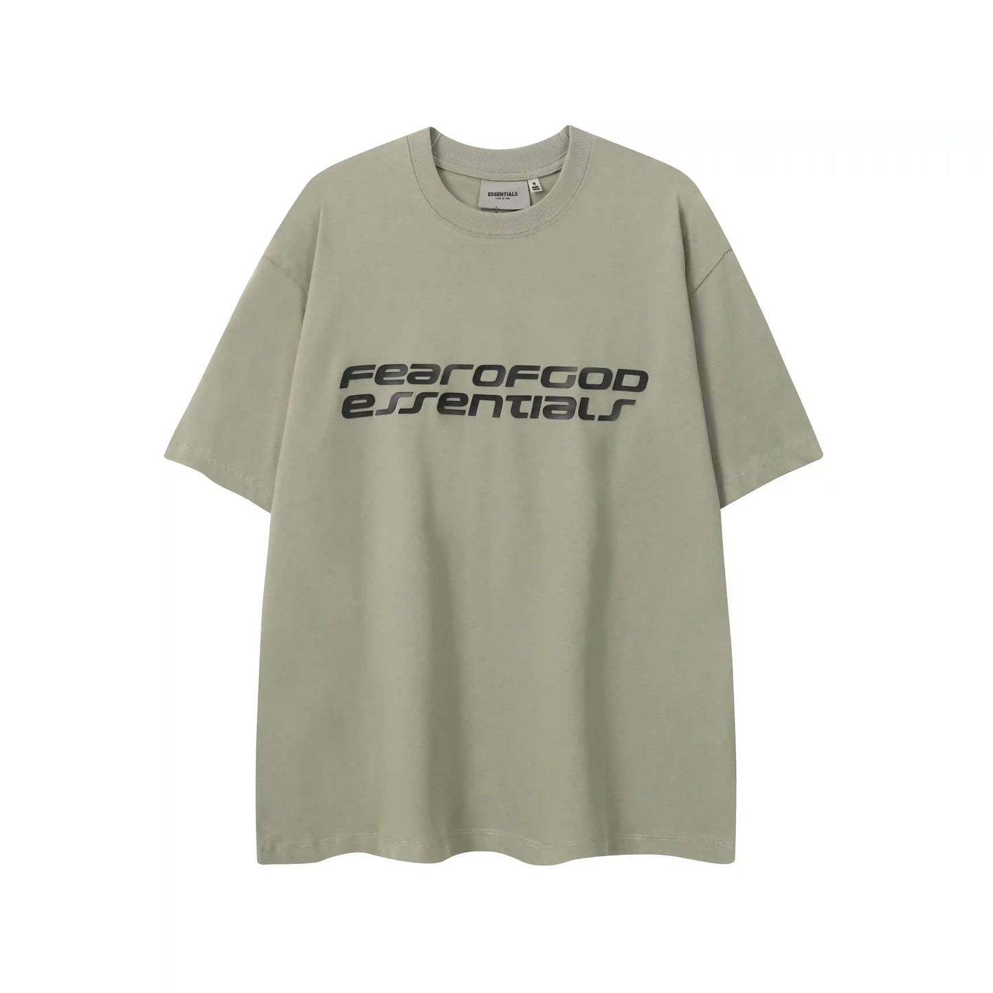 ESSENTIALS Ponte Charcoal Grey 90s T-Shirt