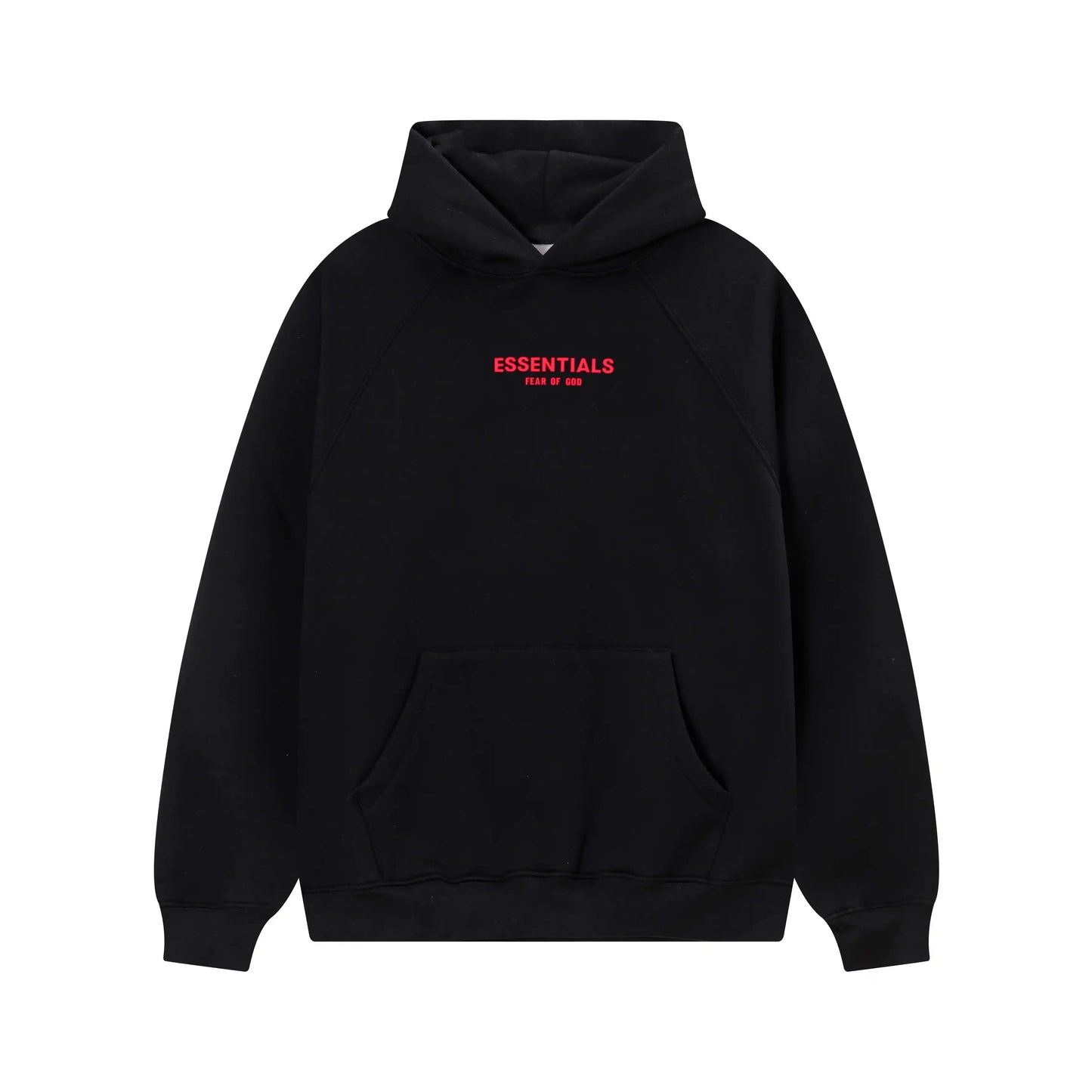 Fear of God ESSENTIALS Black Hoodie