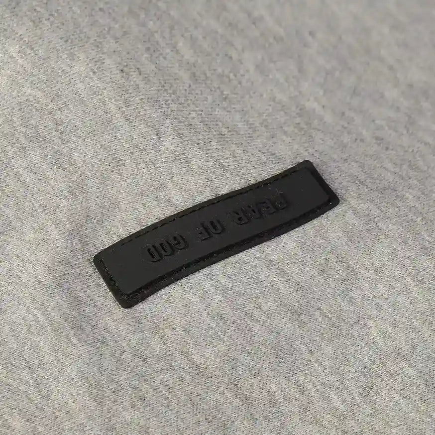 ESSENTIALS Clothing Dark Heather Oatmeal Hoodie