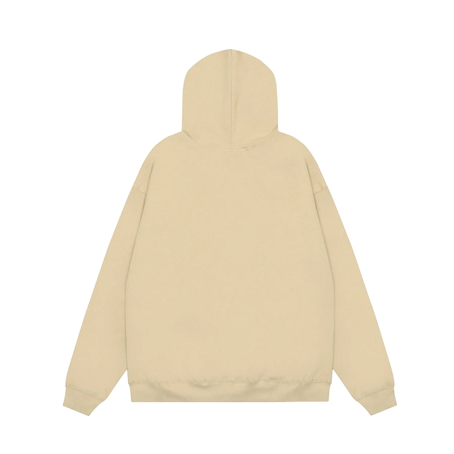 Garden yellow Essentials hood rubberized label detail close-up