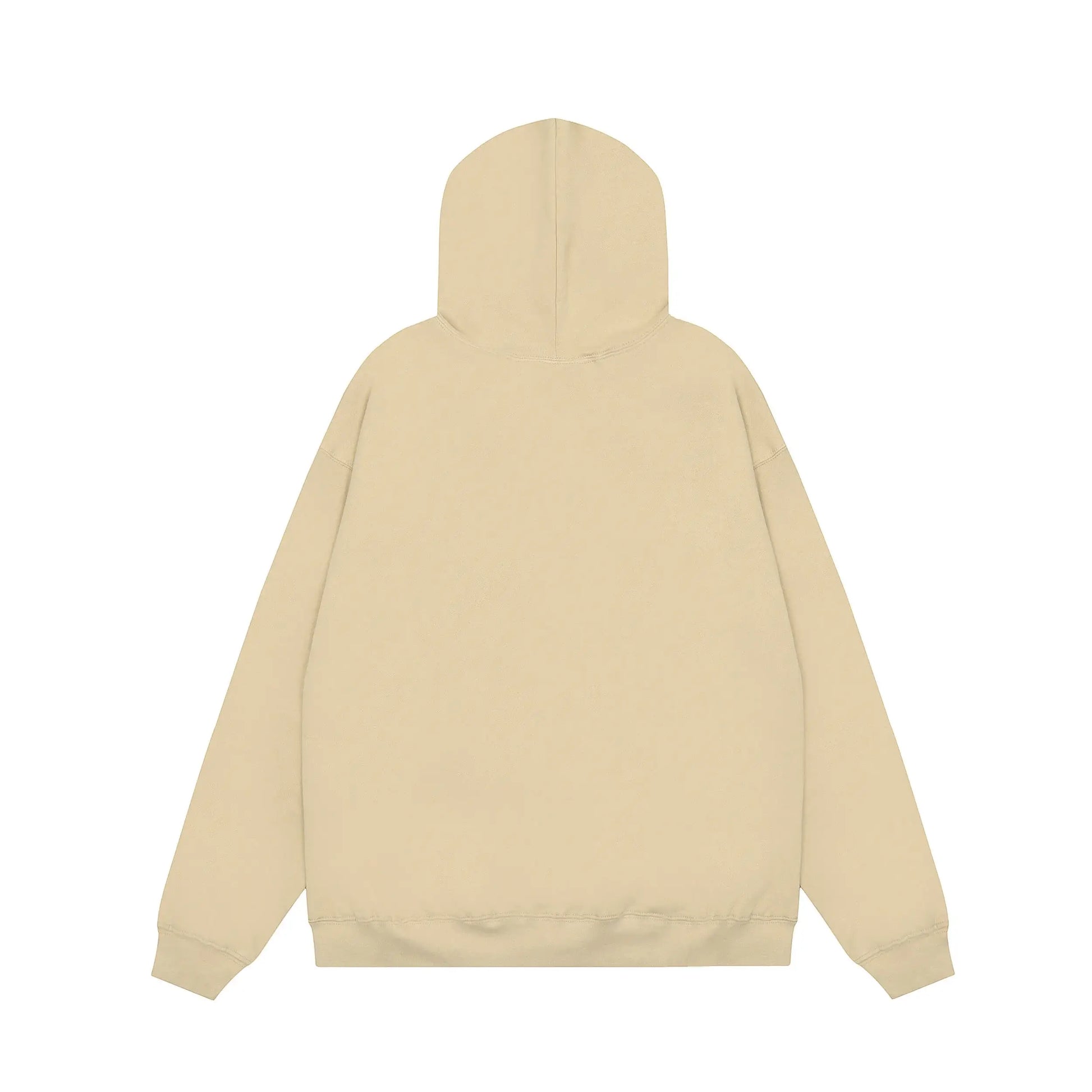 Garden yellow Essentials hood rubberized label detail close-up