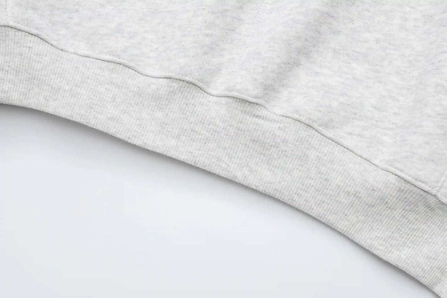 Fear of God Essentials Heather Grey Hoodie | Textured Heathered Grey Pullover Hoodie