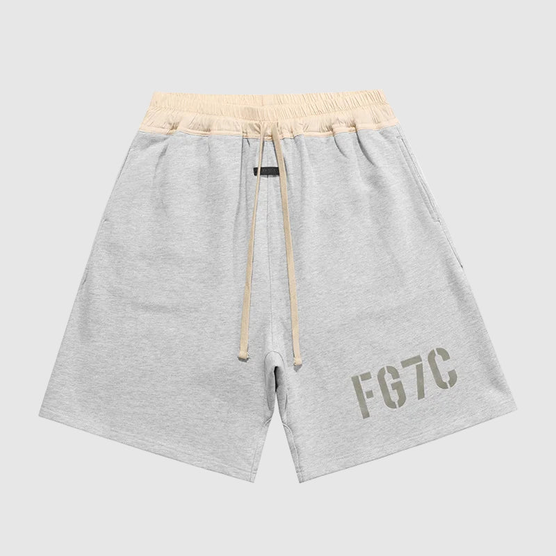 Essentials Clothing Dark Heather Oatmeal Short