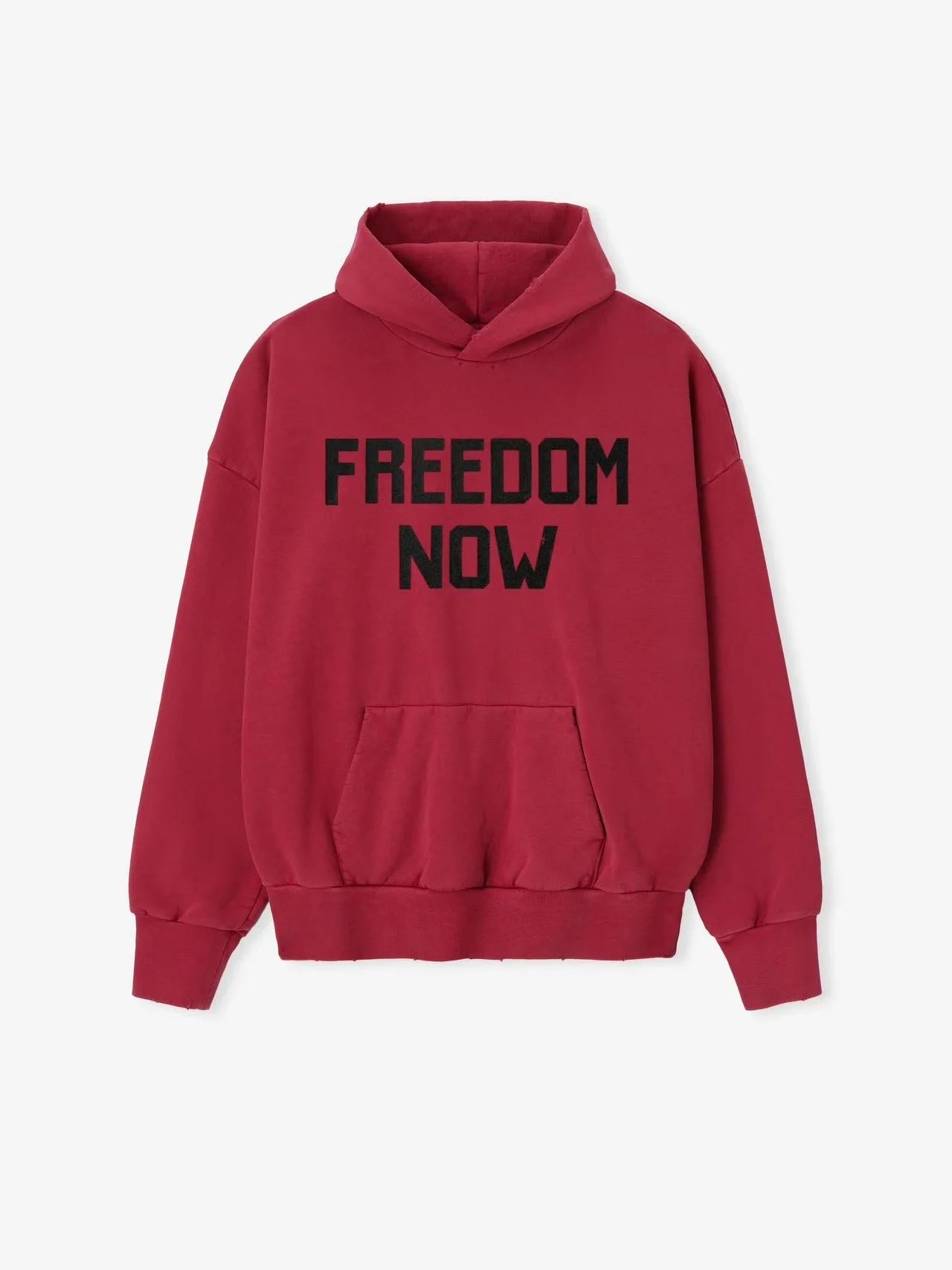 Fear of God ESSENTIALS Signature Freedom Now Red Hoodie