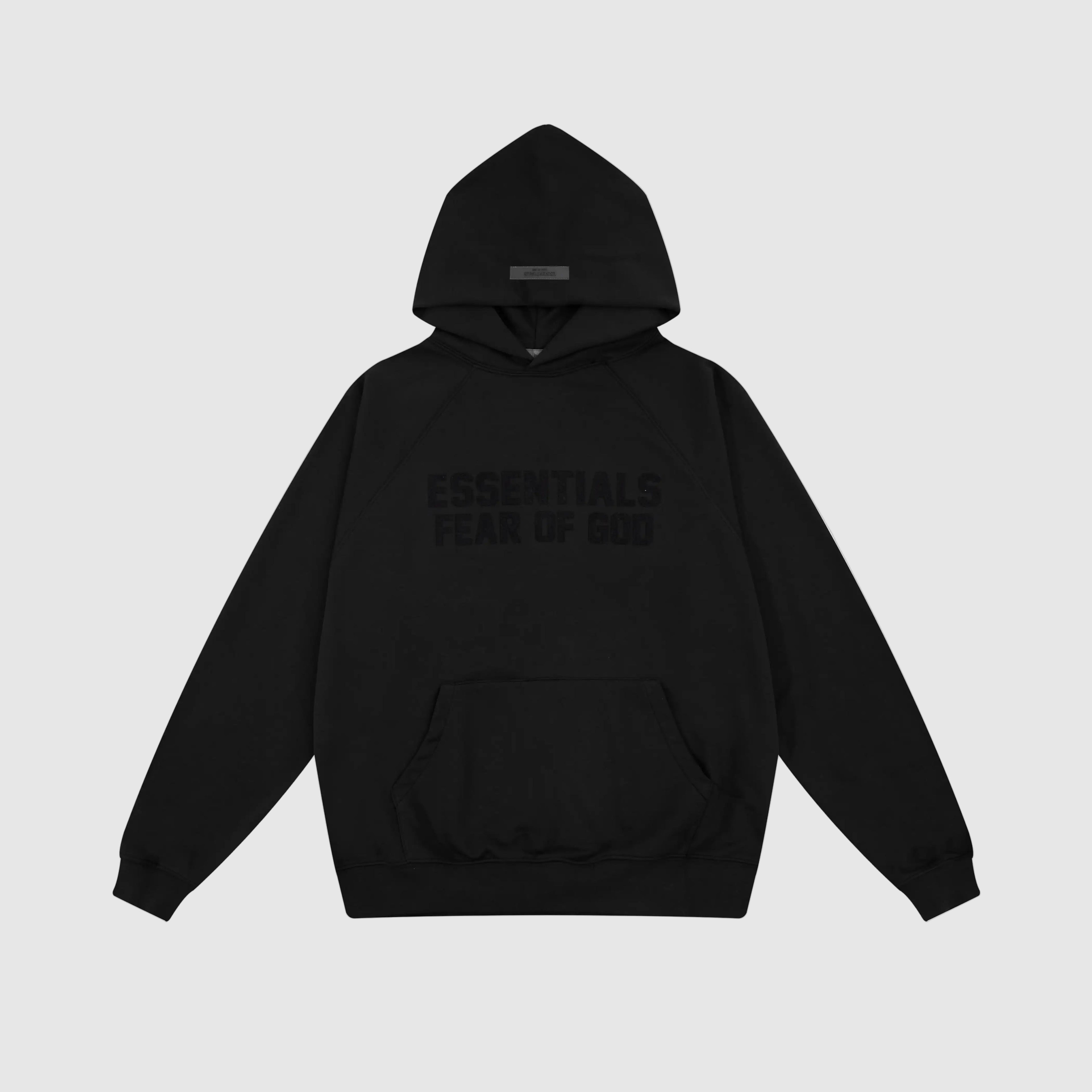 ESSENTIALS Clothing Black Hoodie