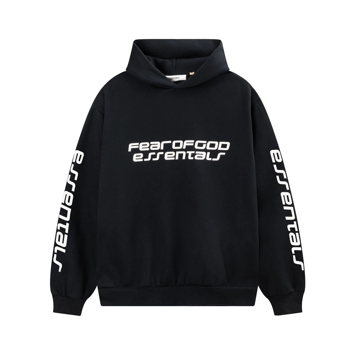 Black Essentials Tracksuit Pullover