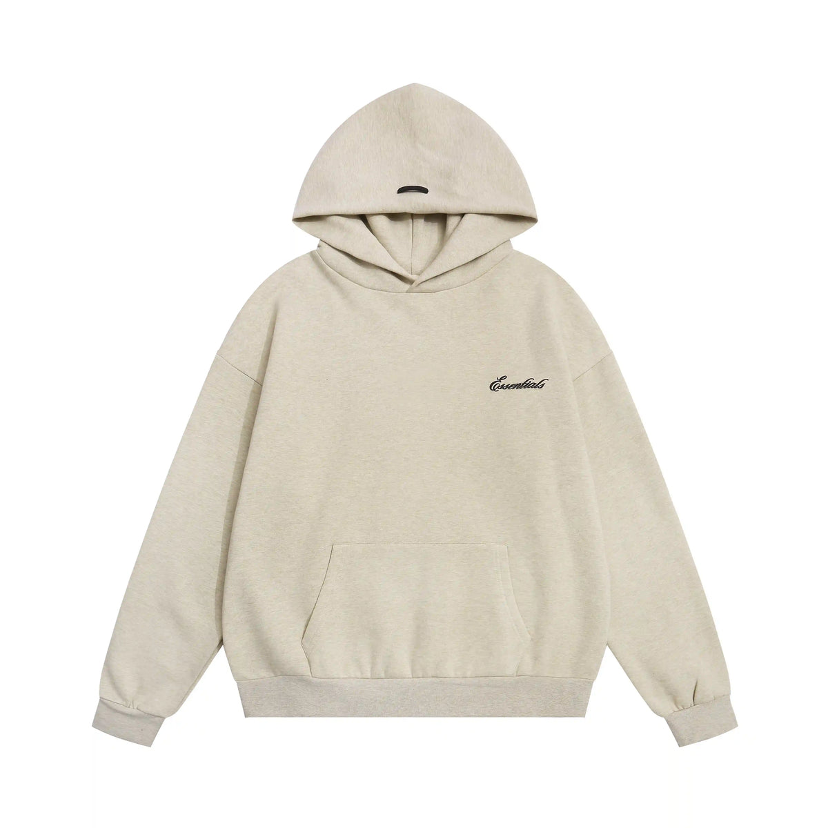 Essentials Hoodie in Ivory White with Script Logo