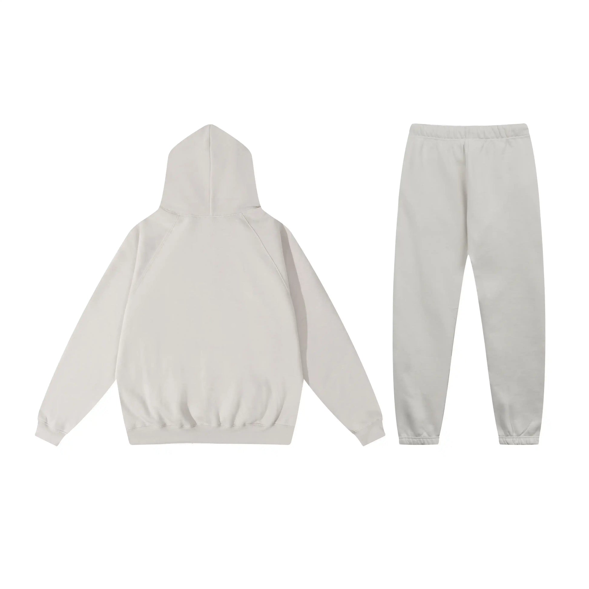 Essentials eggshell everyday fleece hoodie with soft interior detail by Fear Of God
