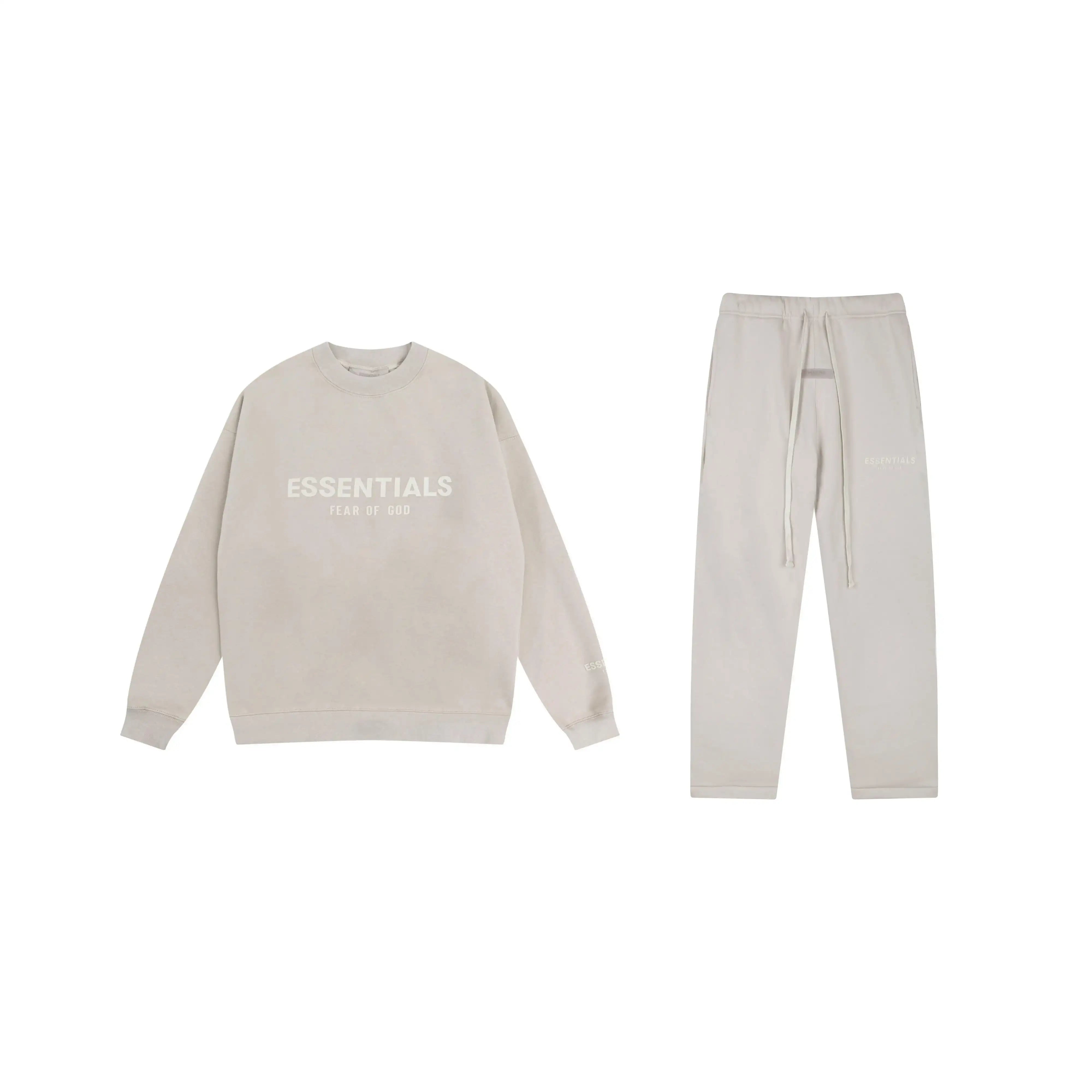 ESSENTIALS Clothing Oatmeal Tracksuit