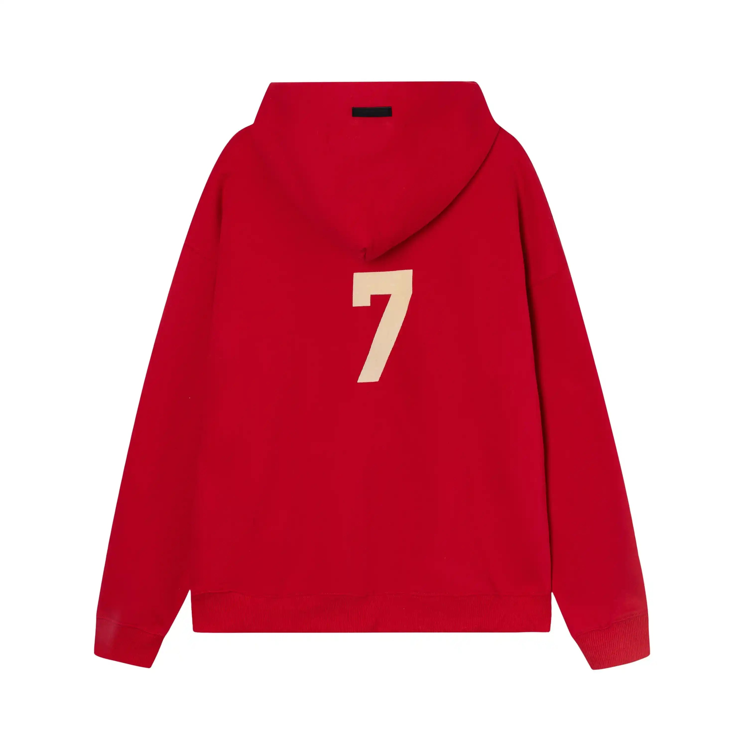 ESSENTIALS Clothing Red Hoodie