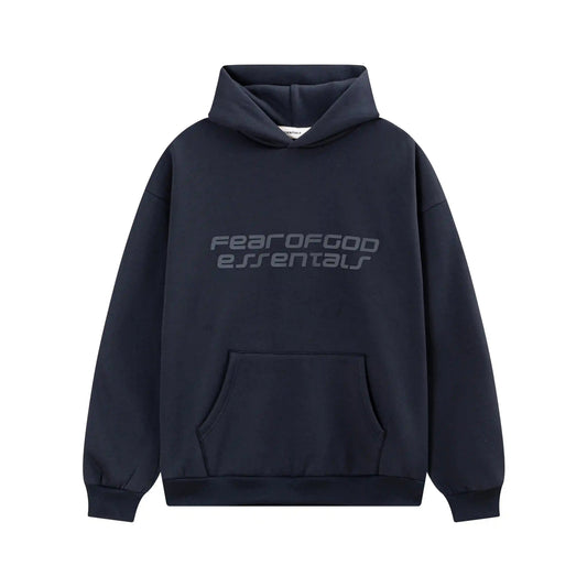 Fear of God ESSENTIALS Blue Hoodie Core