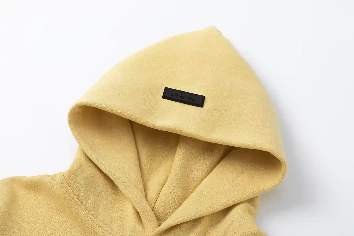 Styled Essentials garden yellow cozy fleece tracksuit for everyday casual wear by Fear Of God