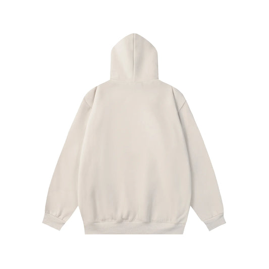 Fear of God ESSENTIALS Signature Baseball Ivory White Hoodie