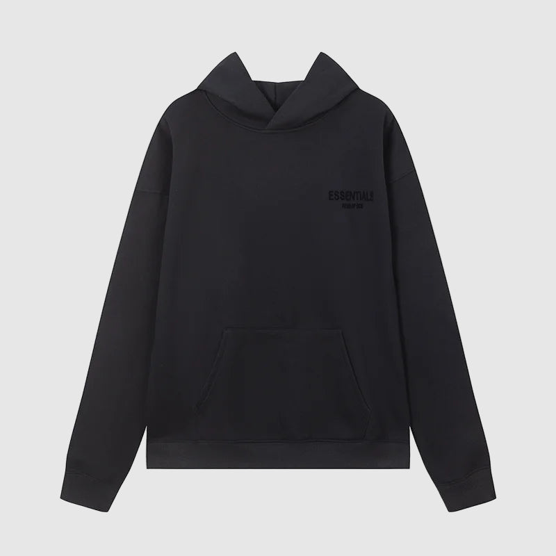 ESSENTIALS Clothing Black Hoodie