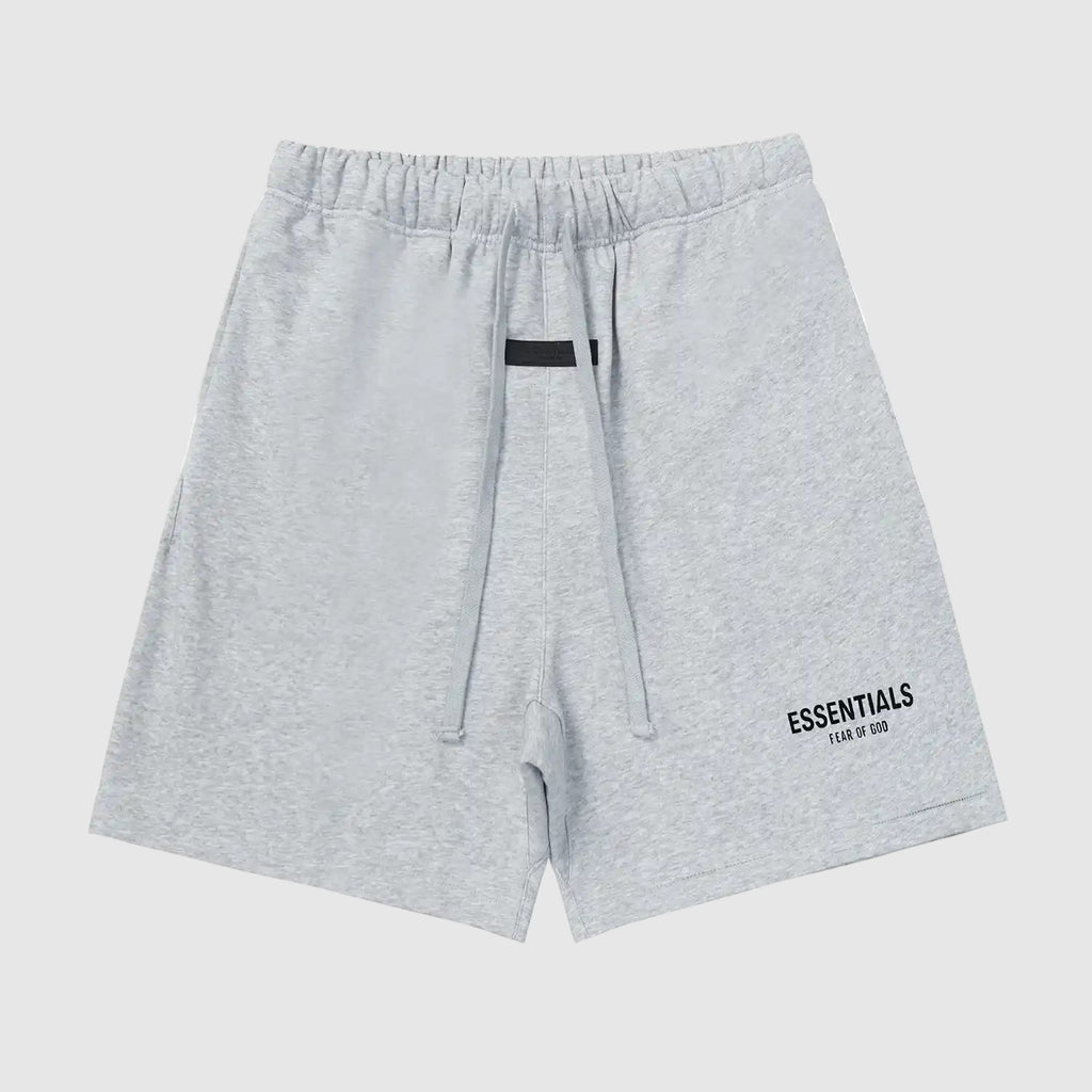 Essentials Clothing Dark Heather Oatmeal Short