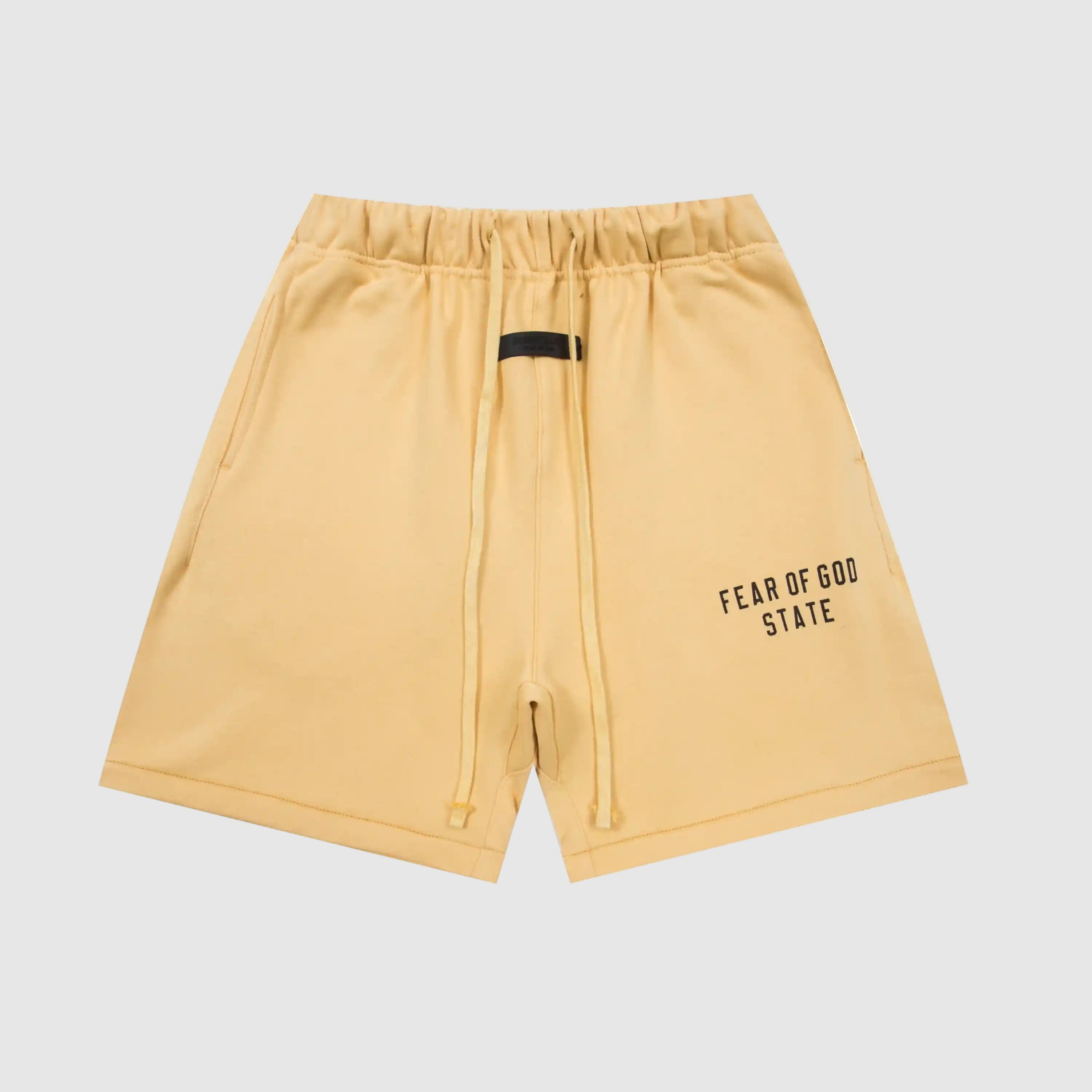 Essentials Clothing Garden Yellow Short