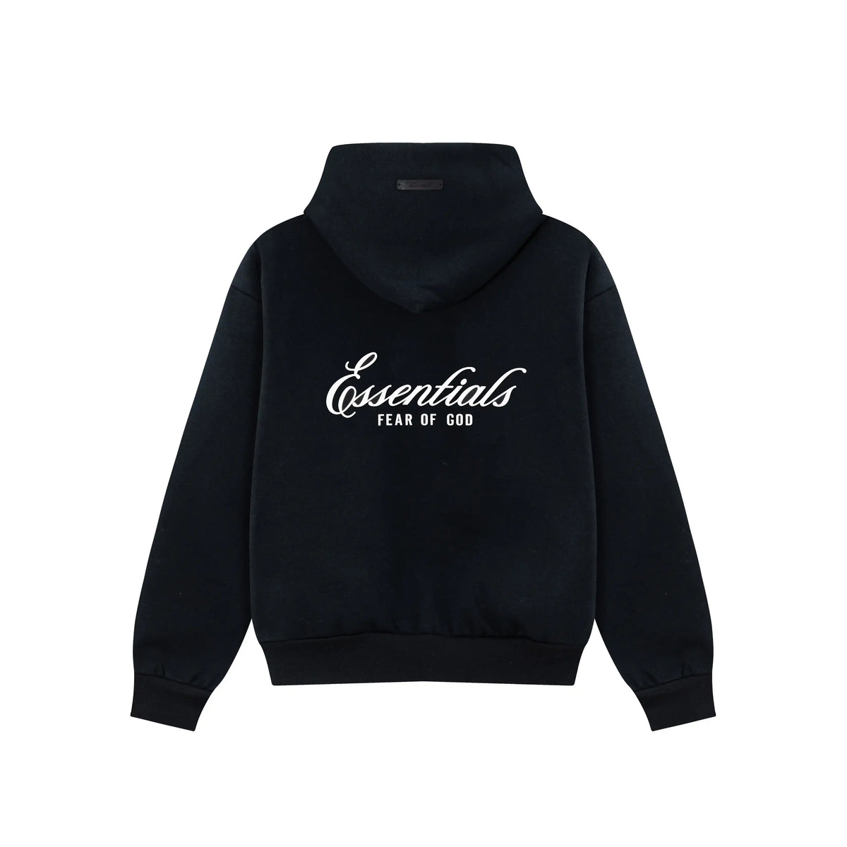 Black Essentials Tracksuit Pullover