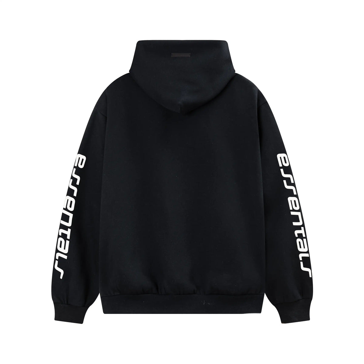 Black Essentials Tracksuit Pullover
