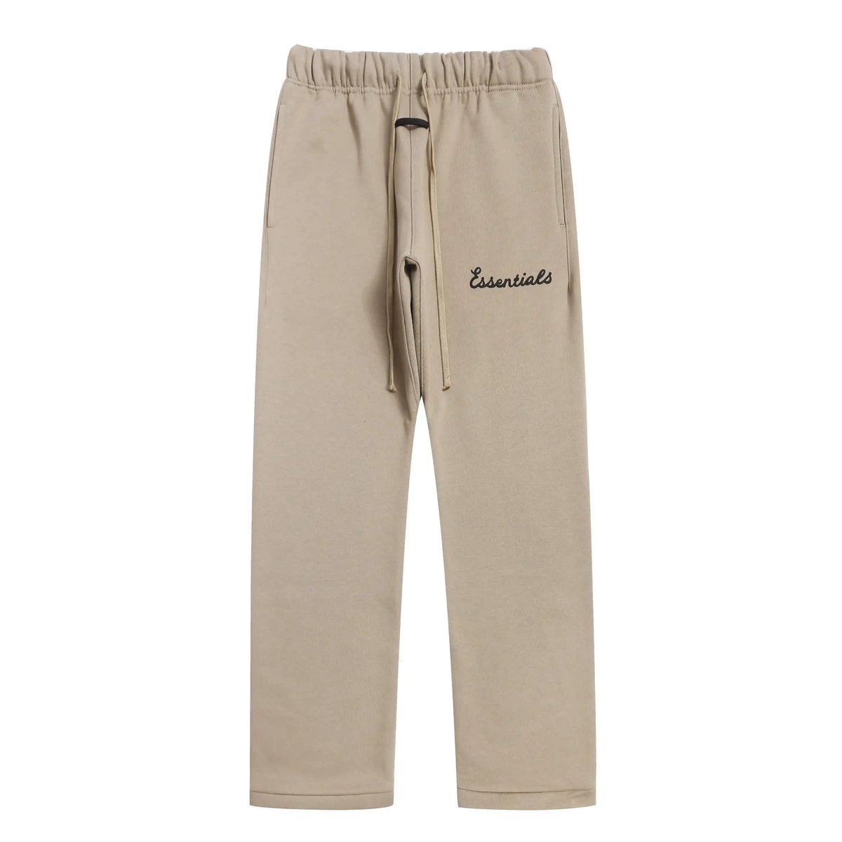Essentials Tracksuit Light Sand Dune Script Crewneck Set