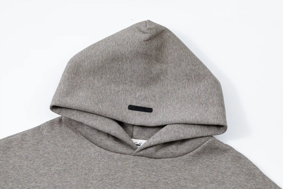 Fear of God Essentials Hoodie in Gray Stone