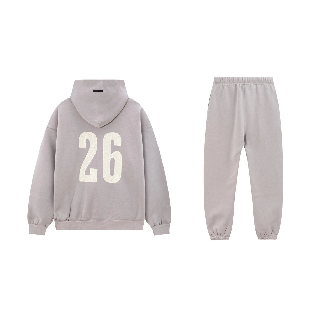 Cloudy Gray Essentials Tracksuit Pullover