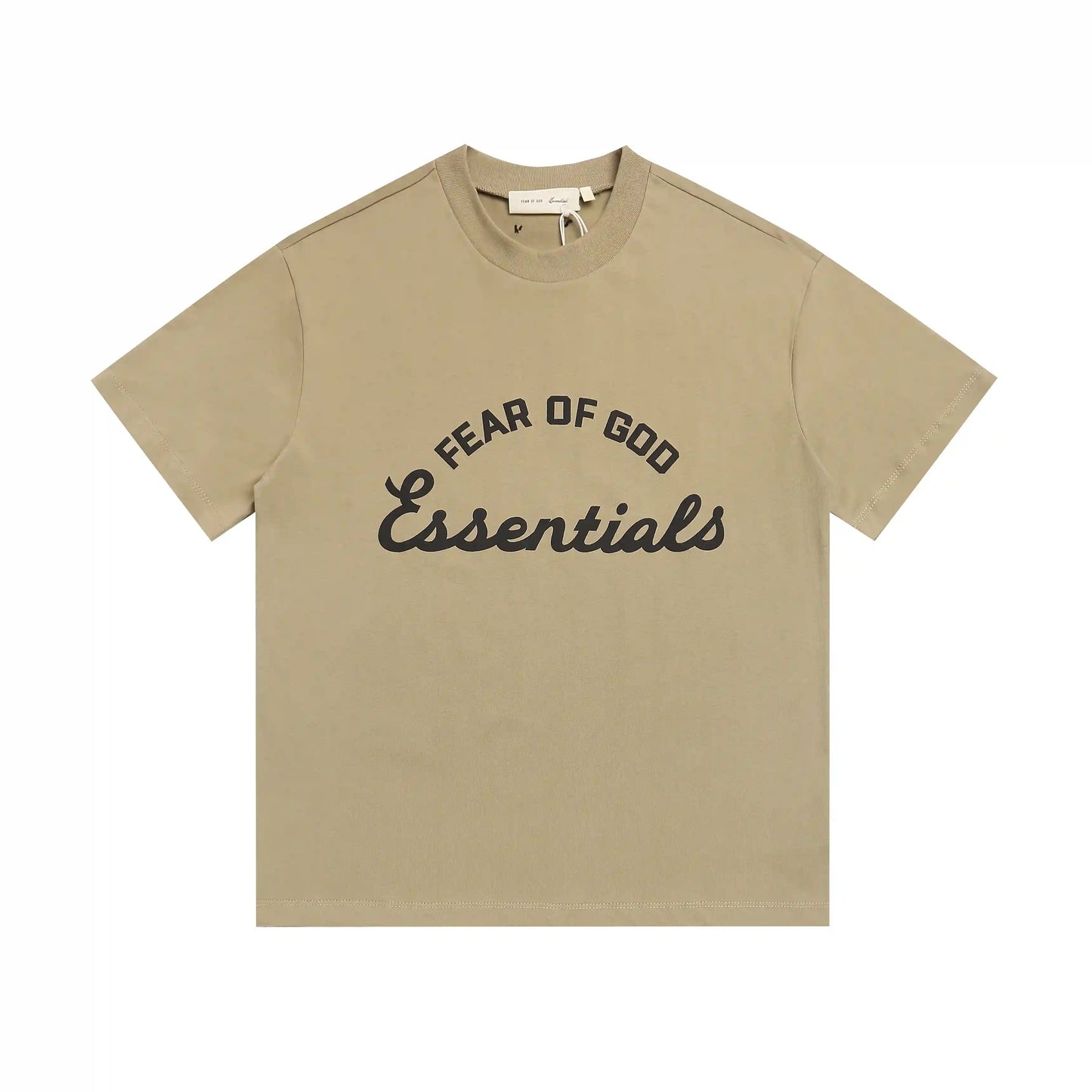 ESSENTIALS Fear Of God Signature Pale Sand T-Shirt