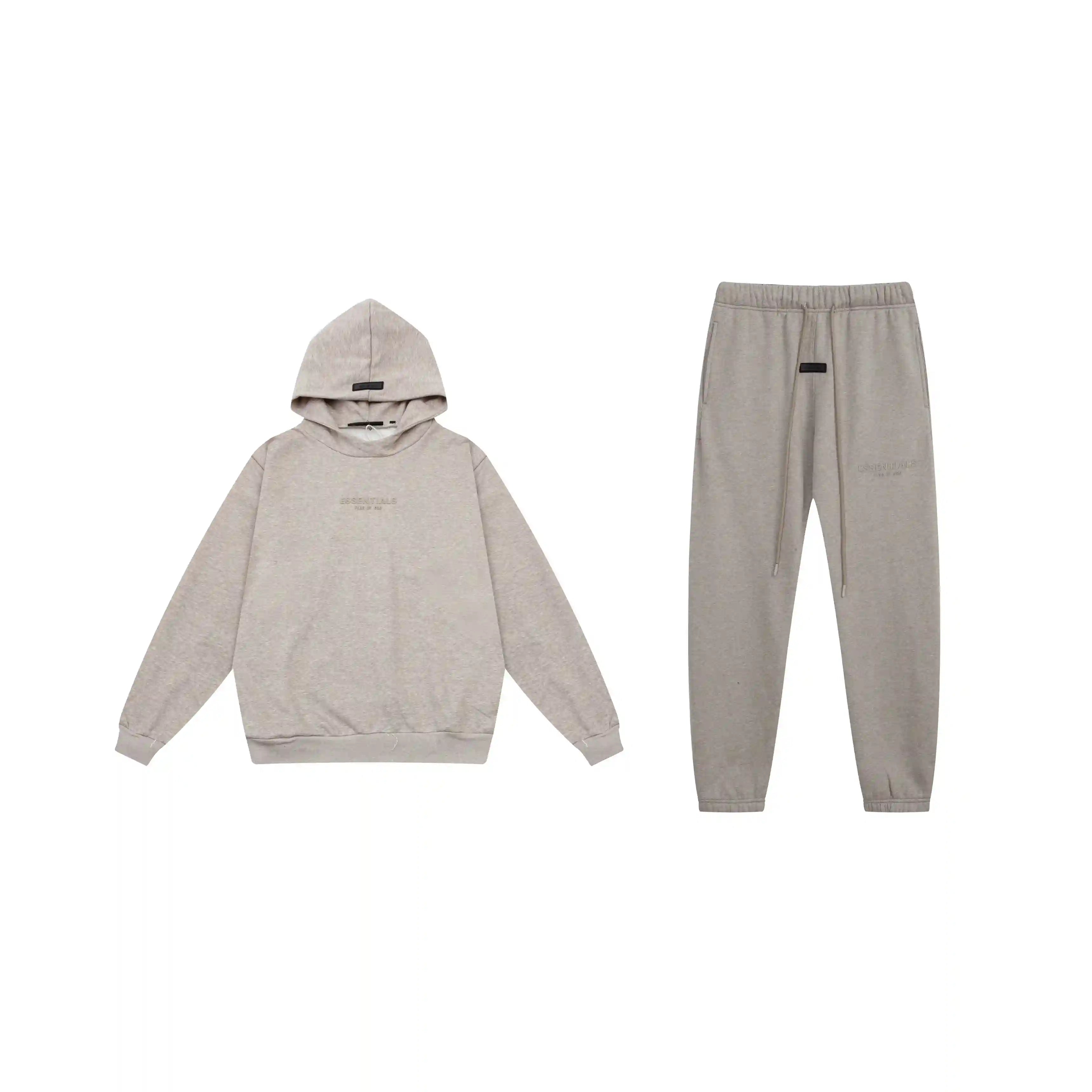 ESSENTIALS Clothing Heathered Grey Tracksuit