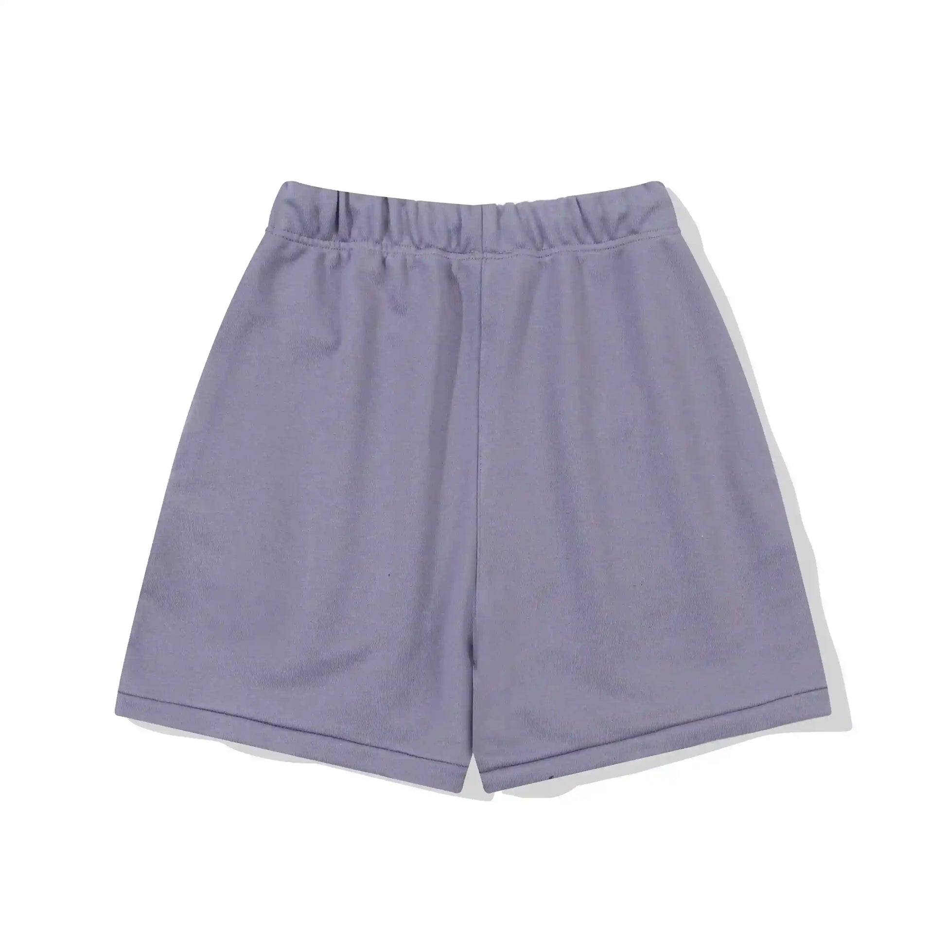Essentials pastel purple sweat shorts by Fear of God detail view street style