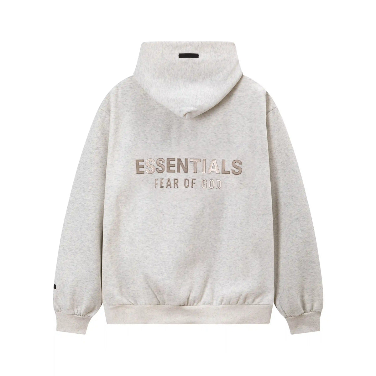 Light Heathered Oatmeal Essentials Tracksuit Pullover