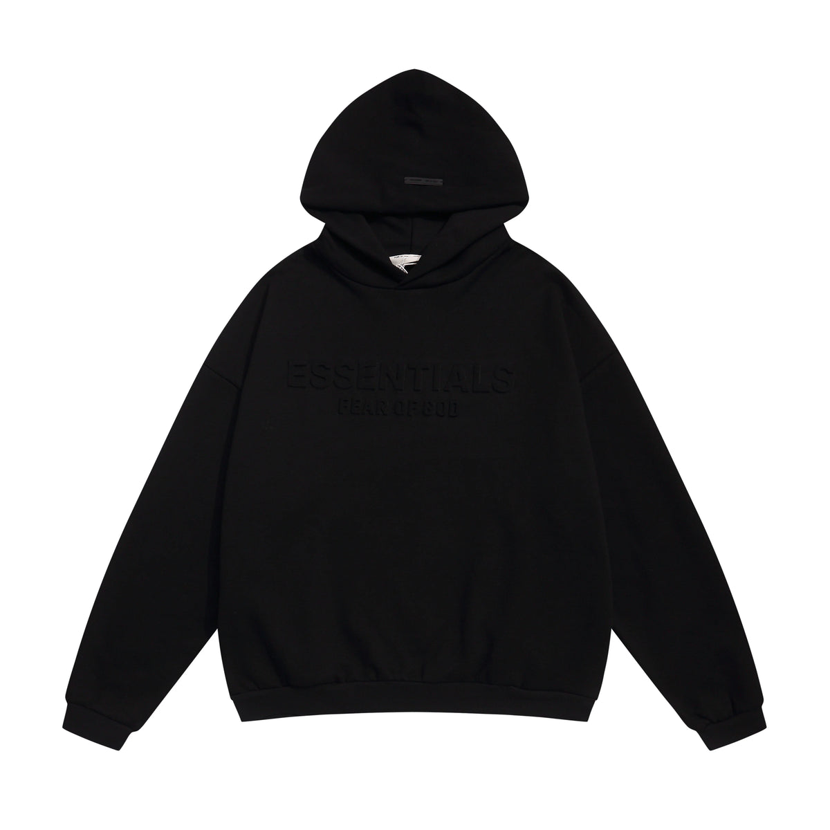 Black Essentials Tracksuit Pullover