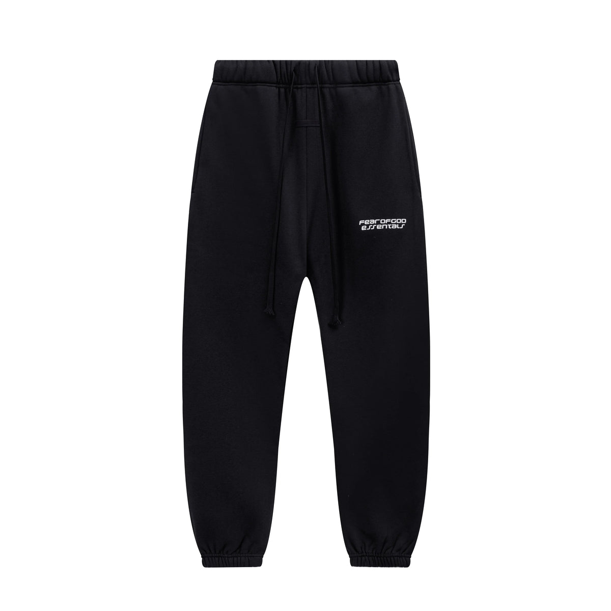 Black Essentials Tracksuit Pullover