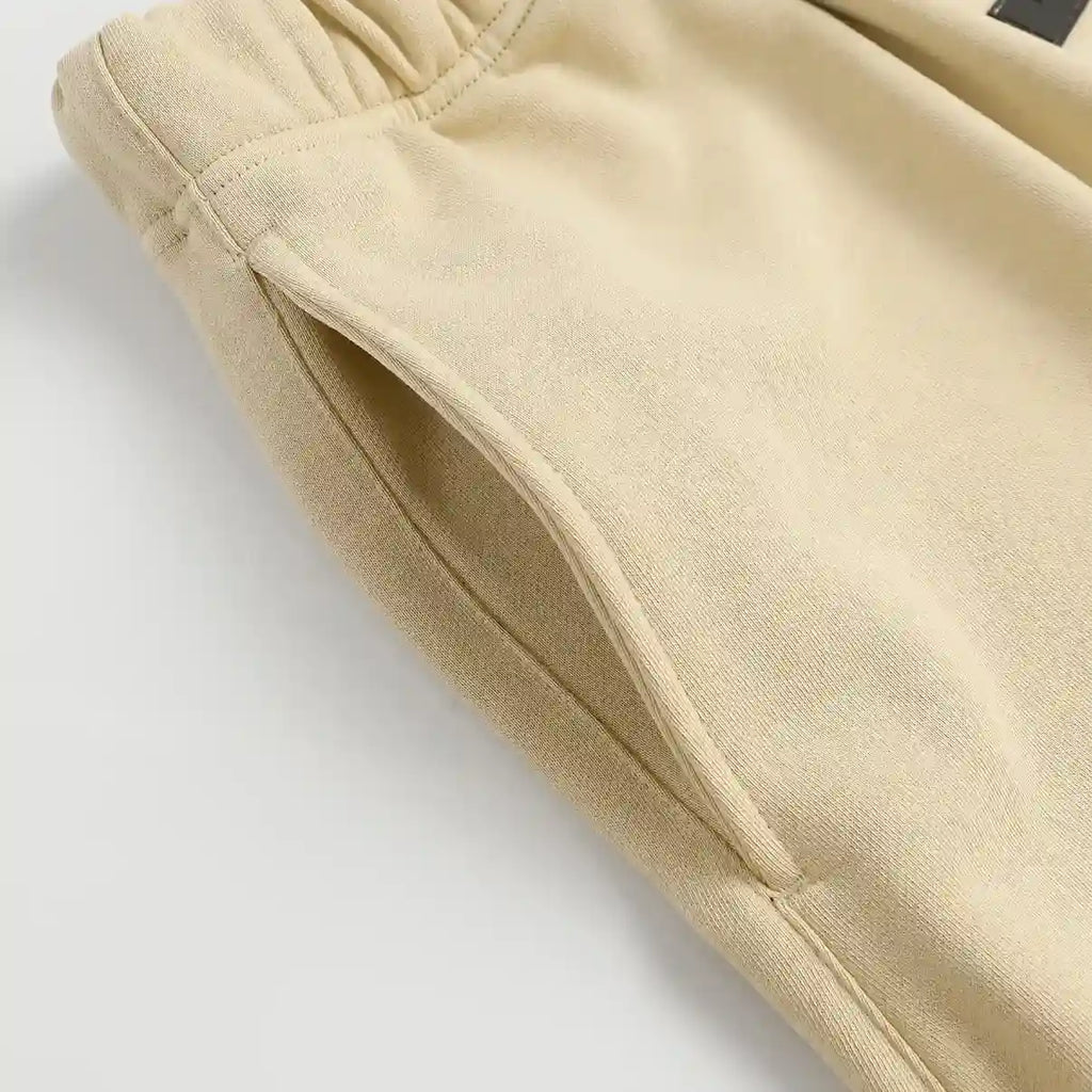 Essentials Clothing Light Cream Short