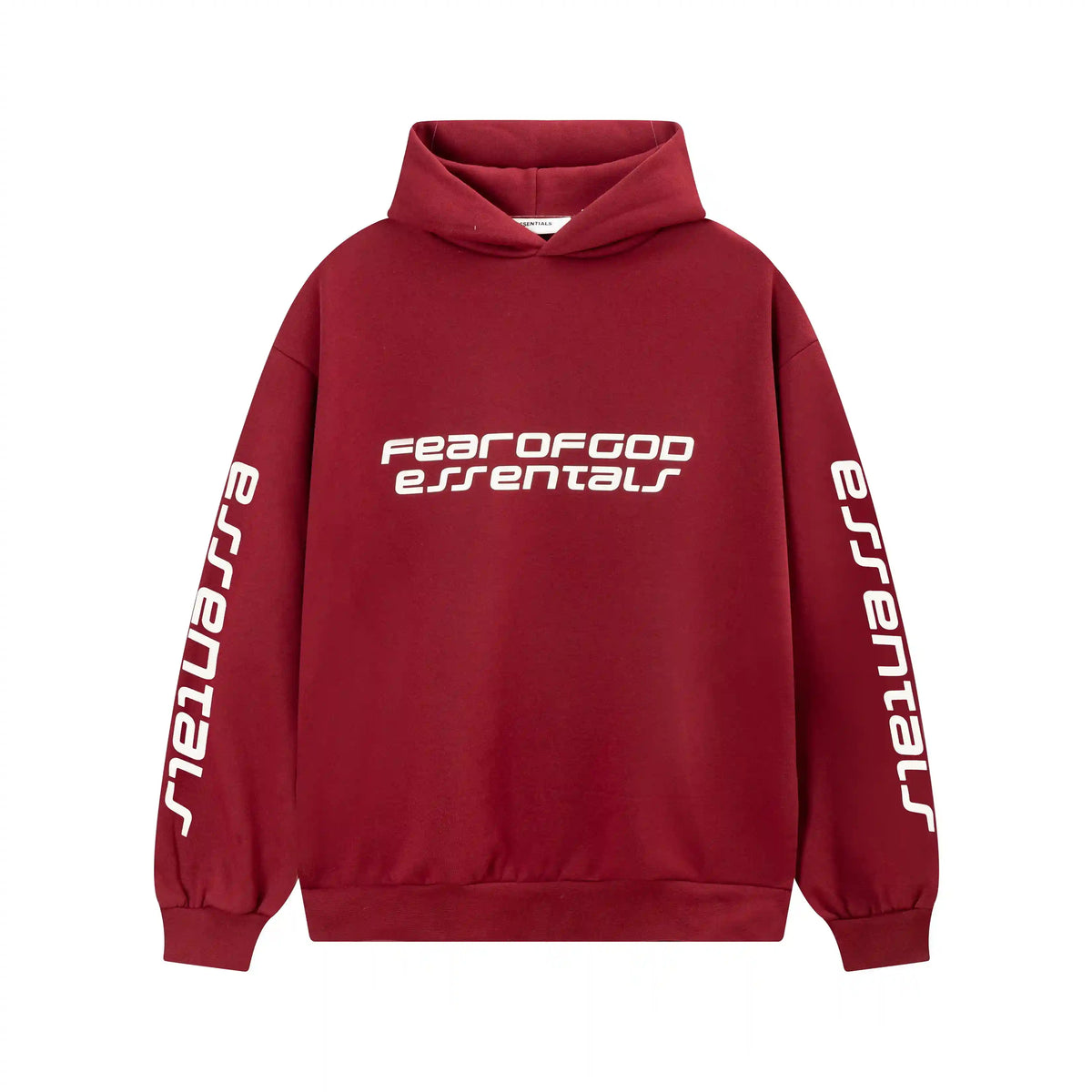Retro Red Essentials Tracksuit Pullover