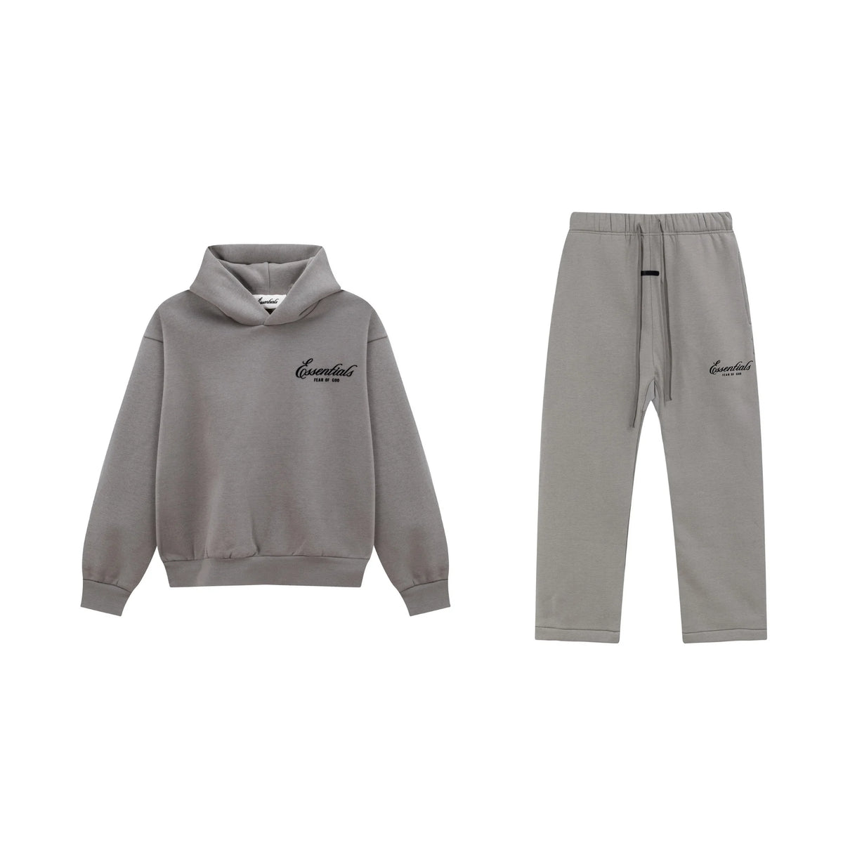 Gray Essentials Tracksuit Pullover