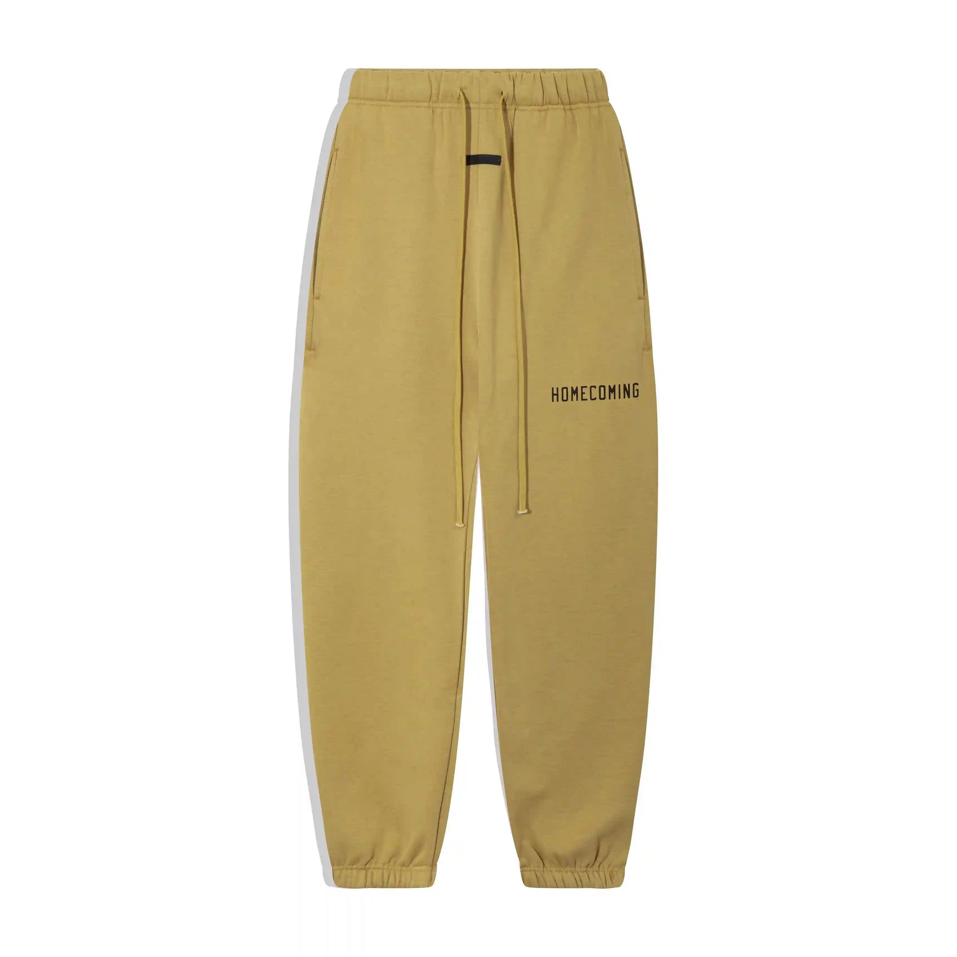 Styled Essentials garden yellow cozy fleece tracksuit for everyday casual wear by Fear Of God