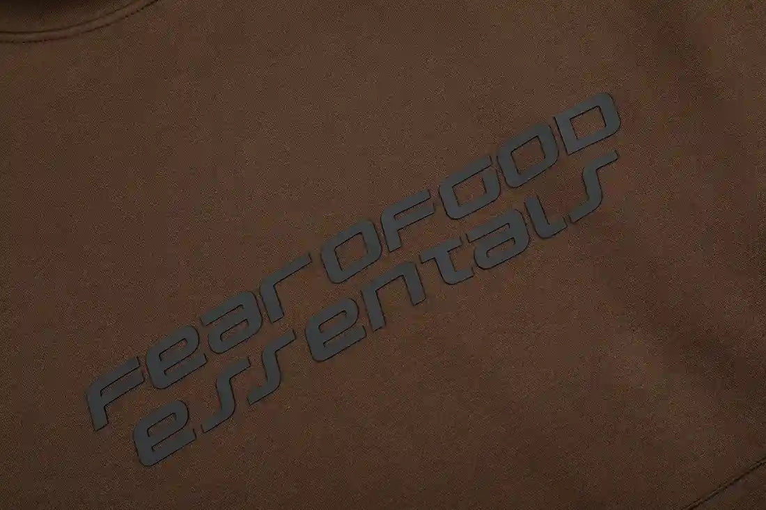 Fear of God ESSENTIALS Congo Brown Hoodie