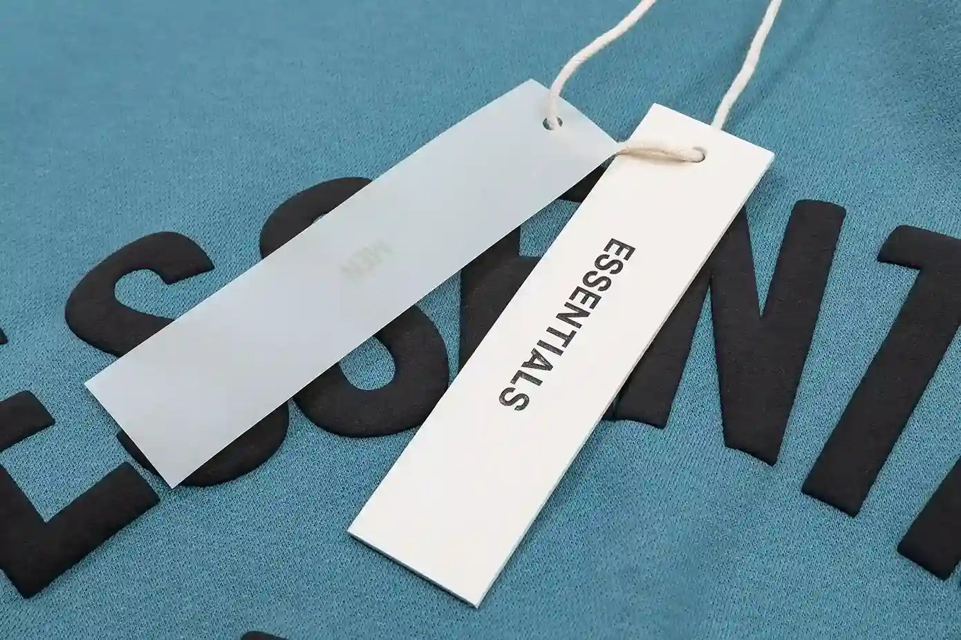 Fear of God Essentials Coastal Blue Hoodie | Muted Blue Pullover Essentials Hoodie