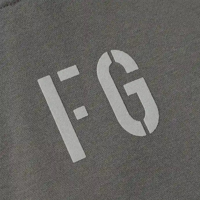 Fear of God ESSENTIALS FG Grey Hoodie