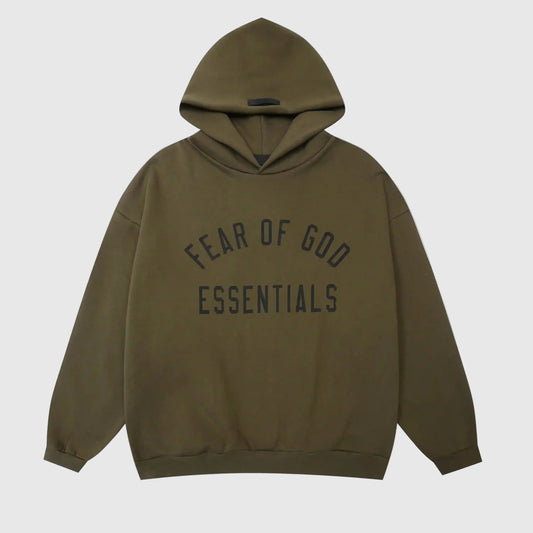 essentials woodland hoodie relaxed fit streetwear
