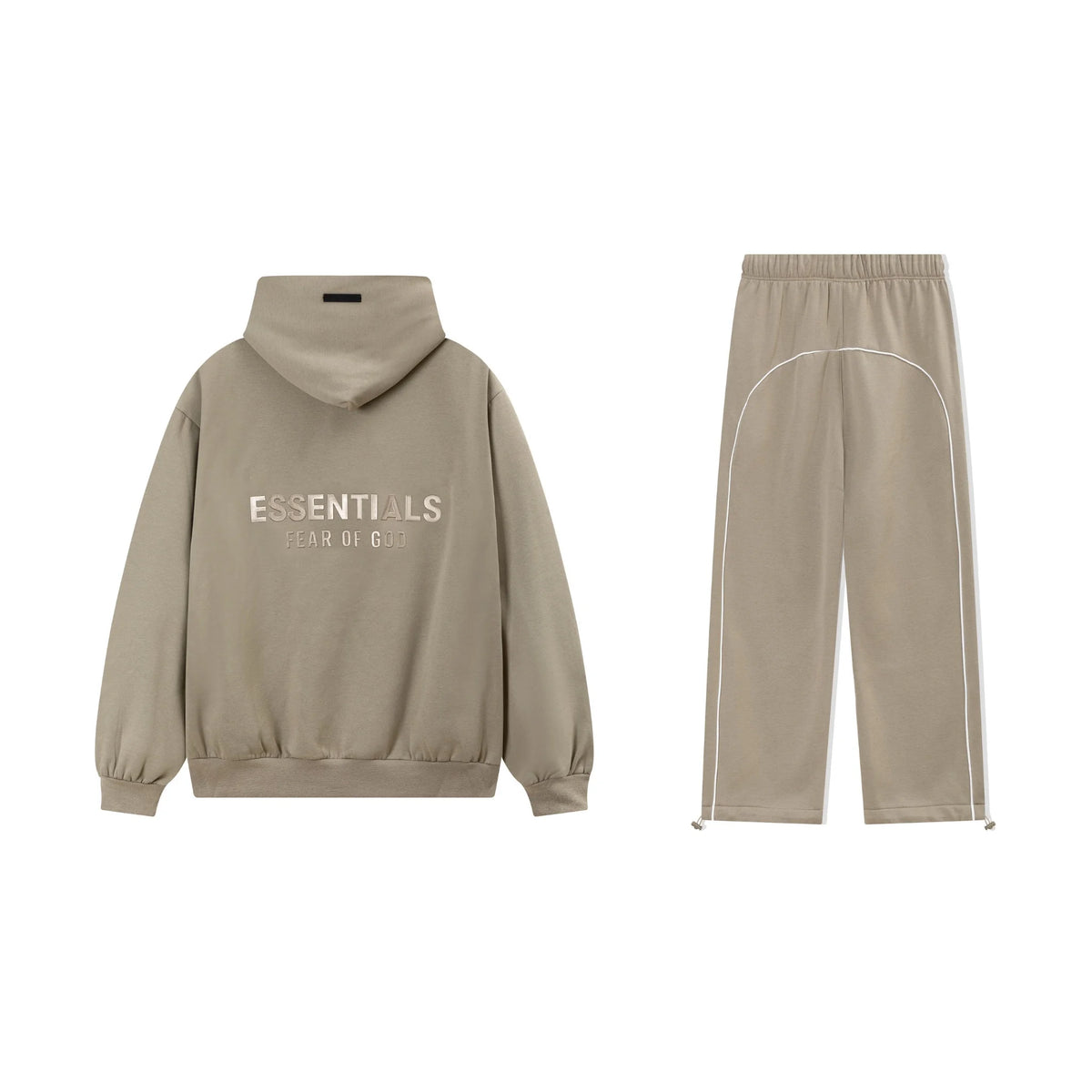 Smoky Gray Essentials Tracksuit Pullover