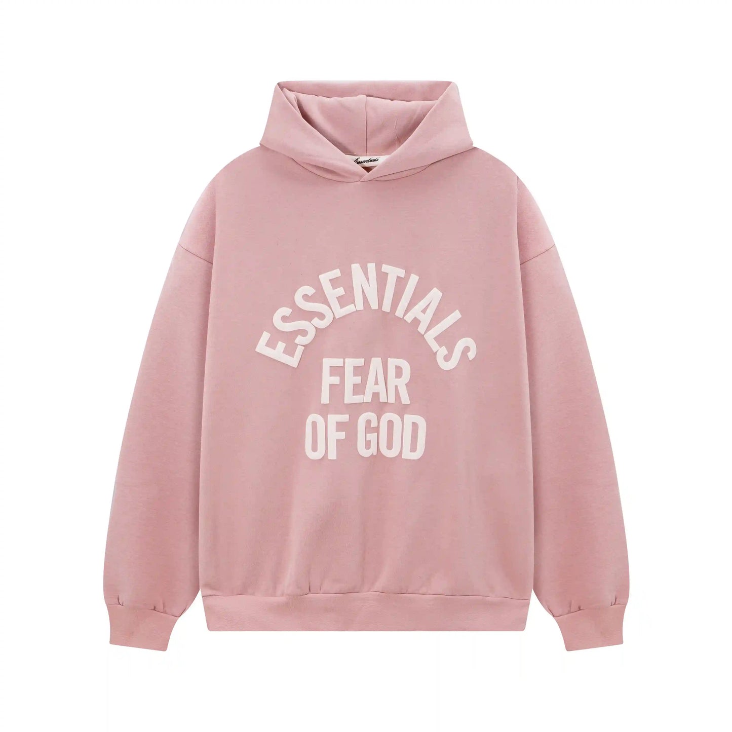 Fear of God Essentials Lavender Pink Hoodie | Soft Pastel Pink Pullover Essentials Hoodie