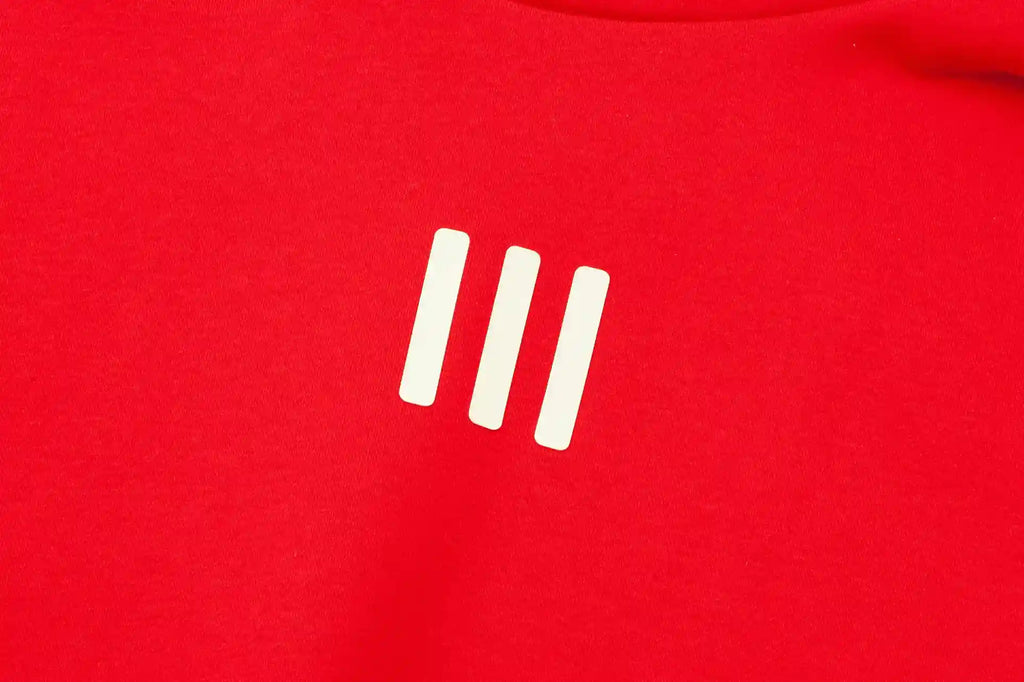 ESSENTIALS Clothing Red Hoodie