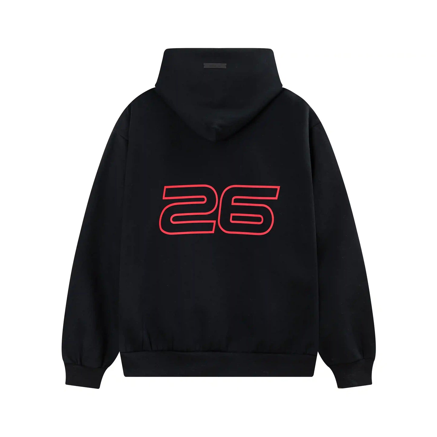 Fear of God ESSENTIALS Black Hoodie SS26