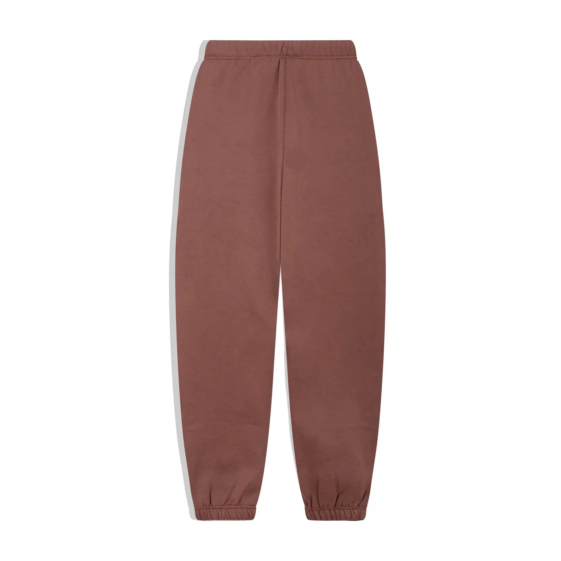 Dark chestnut sweatpants by Fear of God relaxed fit joggers