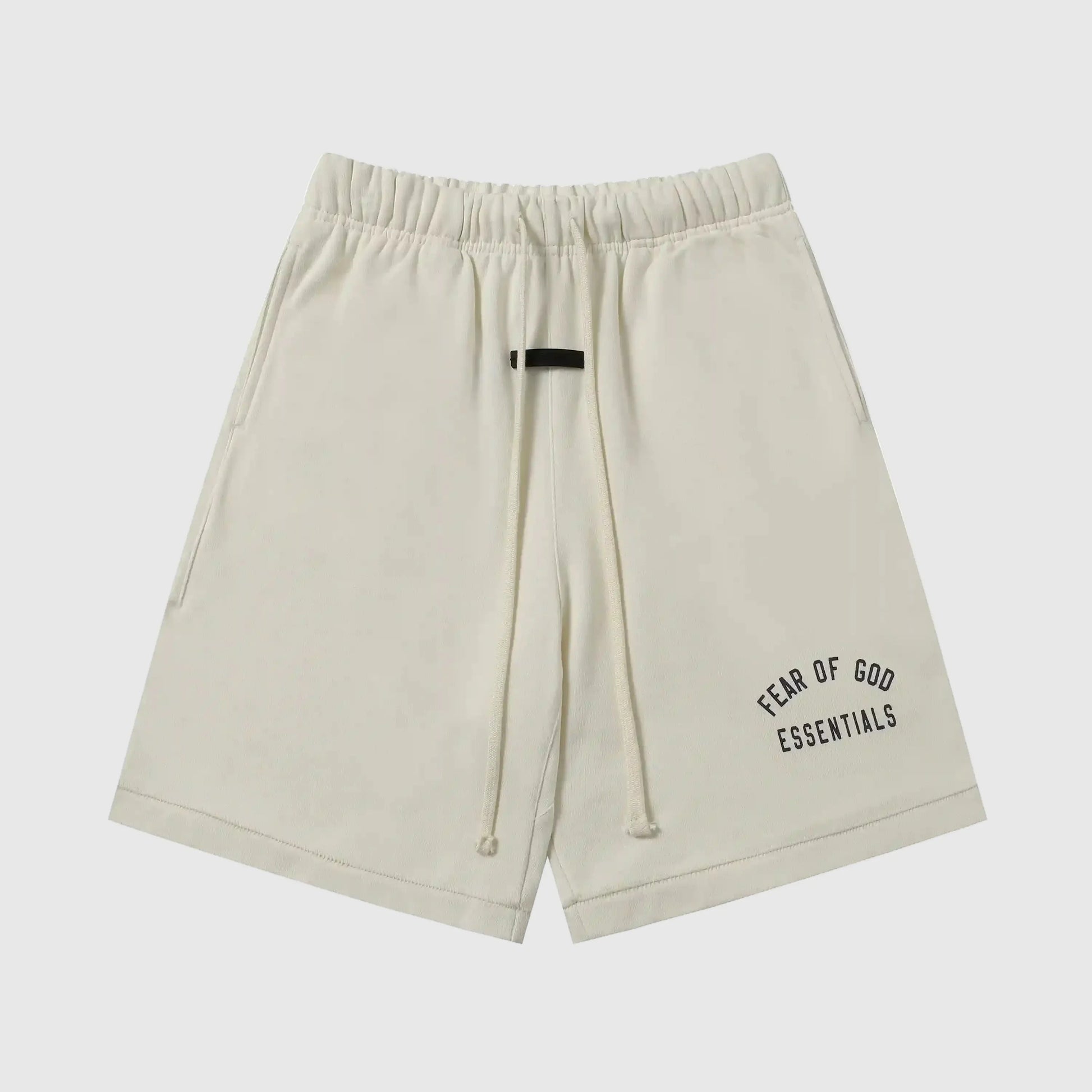 Essentials cloud dance everyday shorts by Fear of God front view